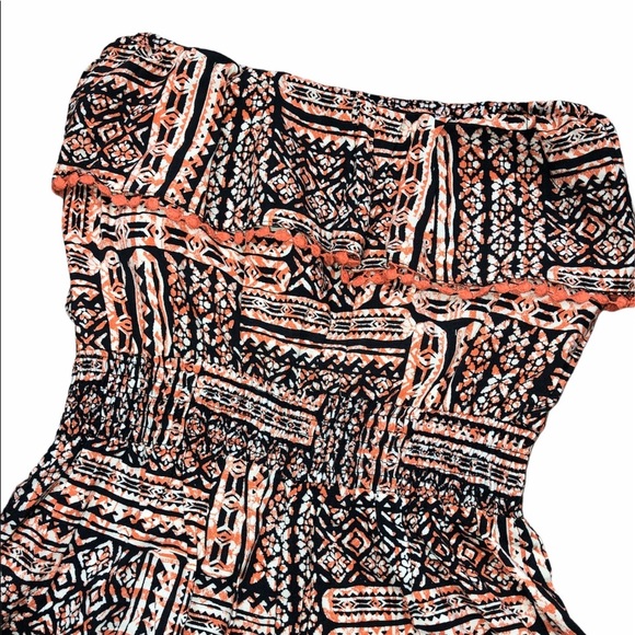 jolt size small boho strapless romper; new w/ tags - Picture 2 of 5